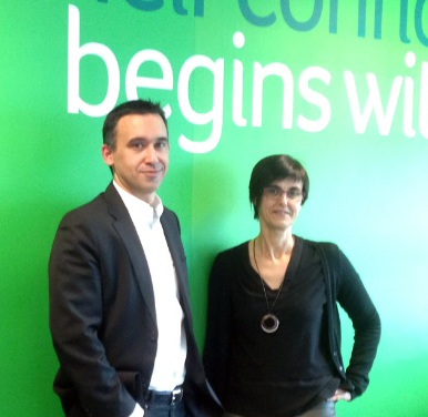 Jordi Puxench, Product Delivery Director Sage Iberia, y Anna Martí, Head of Product Management.